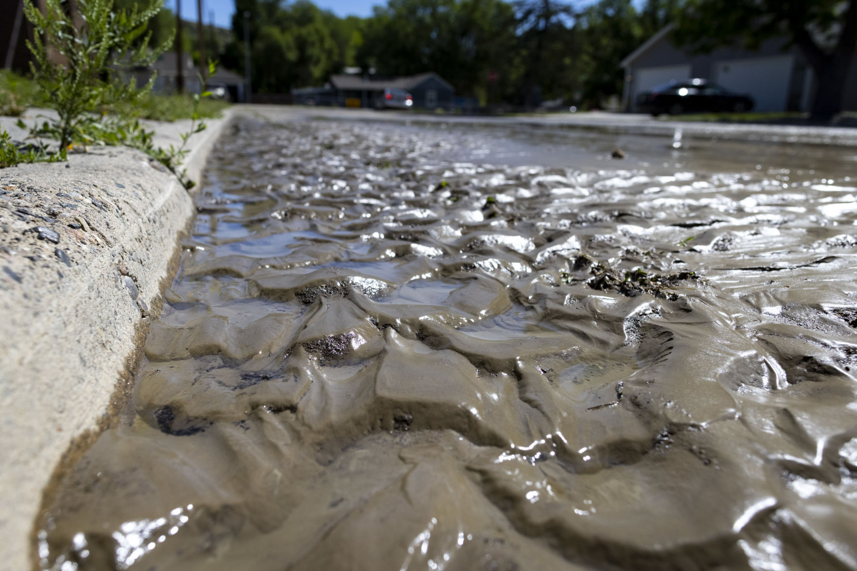 Billings Bench Water Association ditch flooding